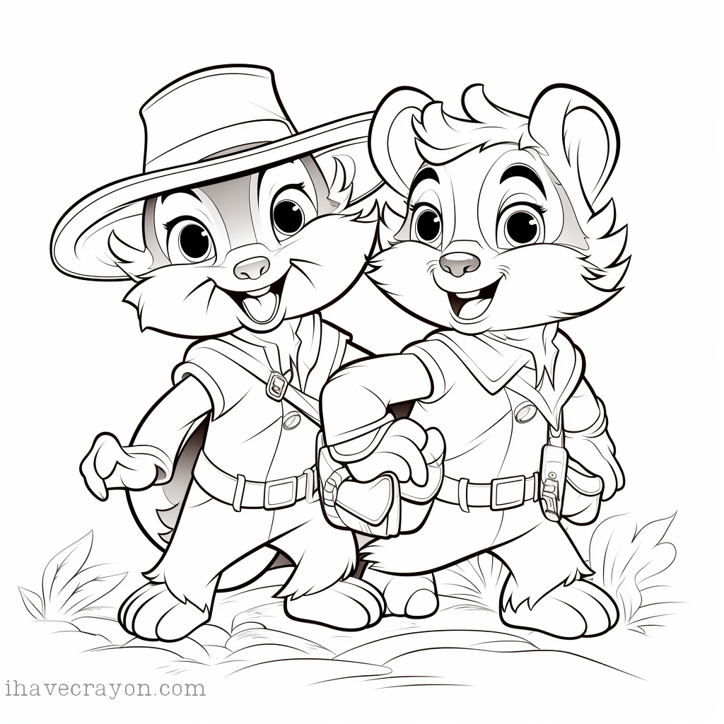 Free Chipmunks Coloring Pages You Can Print Now! – I have crayon