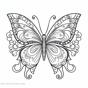 Butterfly Coloring Pages Flutter and Color! – I have crayon