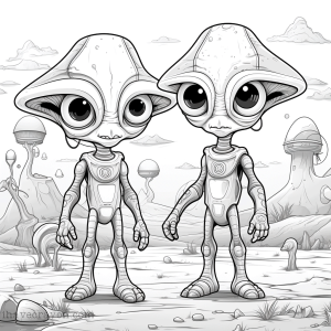 Aliens Coloring Pages! Free Download And Print! – I have crayon