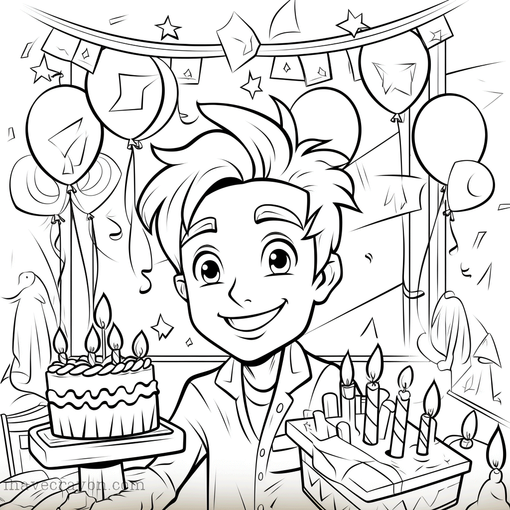 IHC Free Birthday Coloring Pages 003