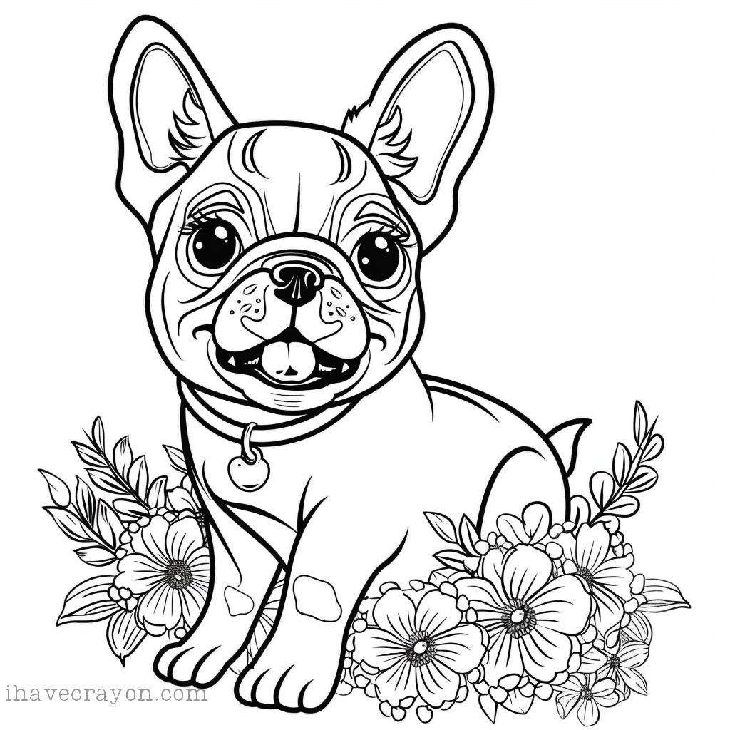 Free Dog Coloring Pages-004