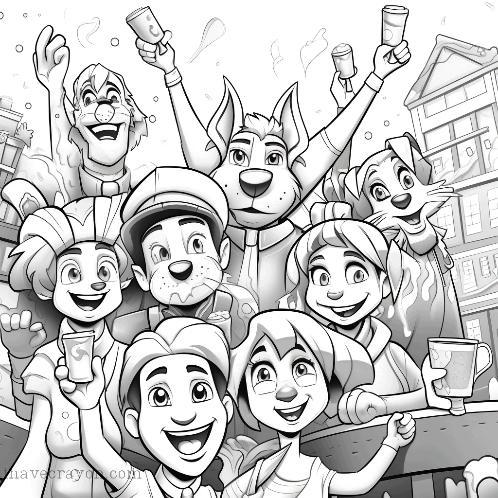 IHC Free NewYears Coloring Pages 002