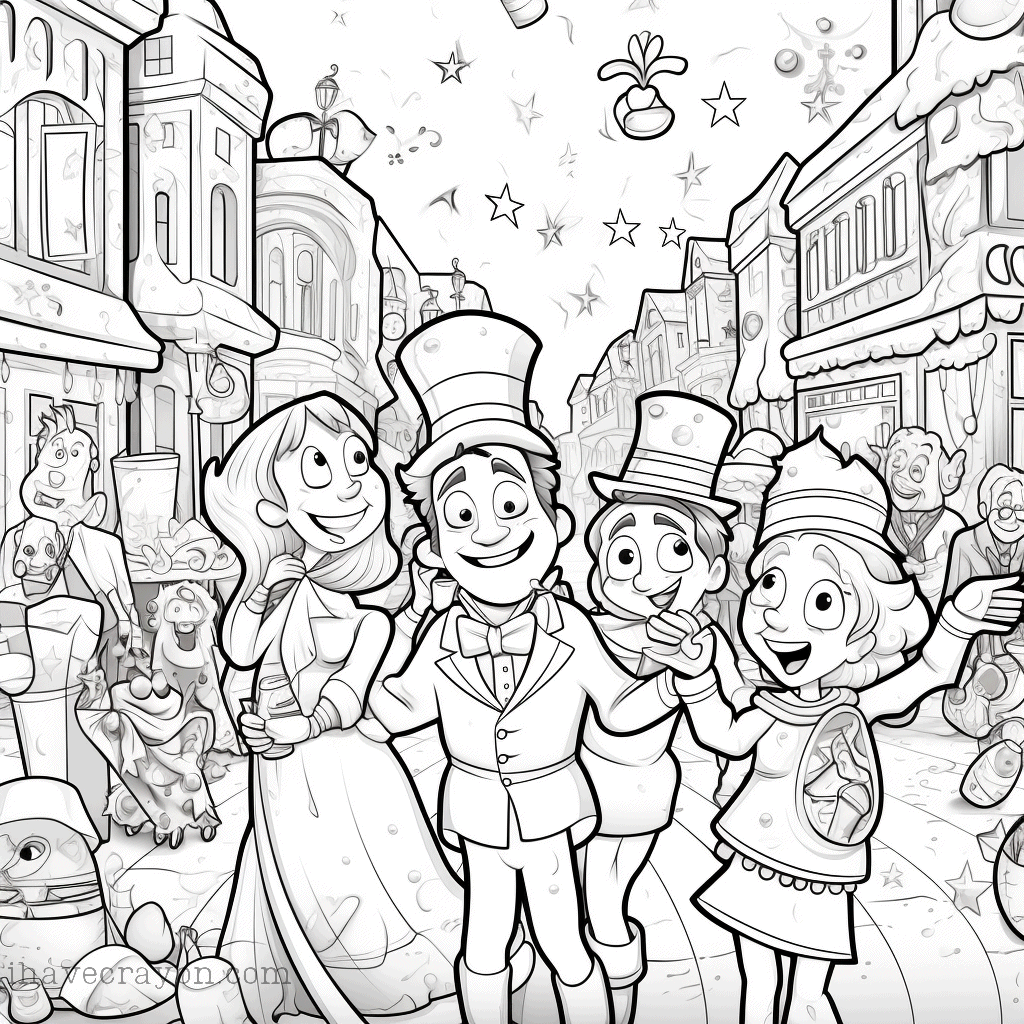 IHC Free NewYears Coloring Pages 014