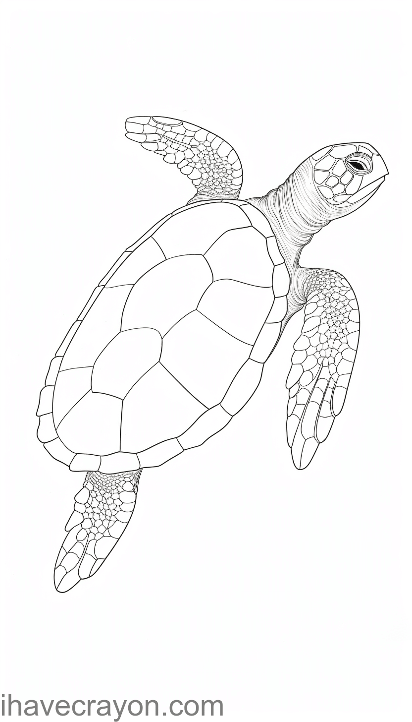 Free-Turtle-Coloring-Pages