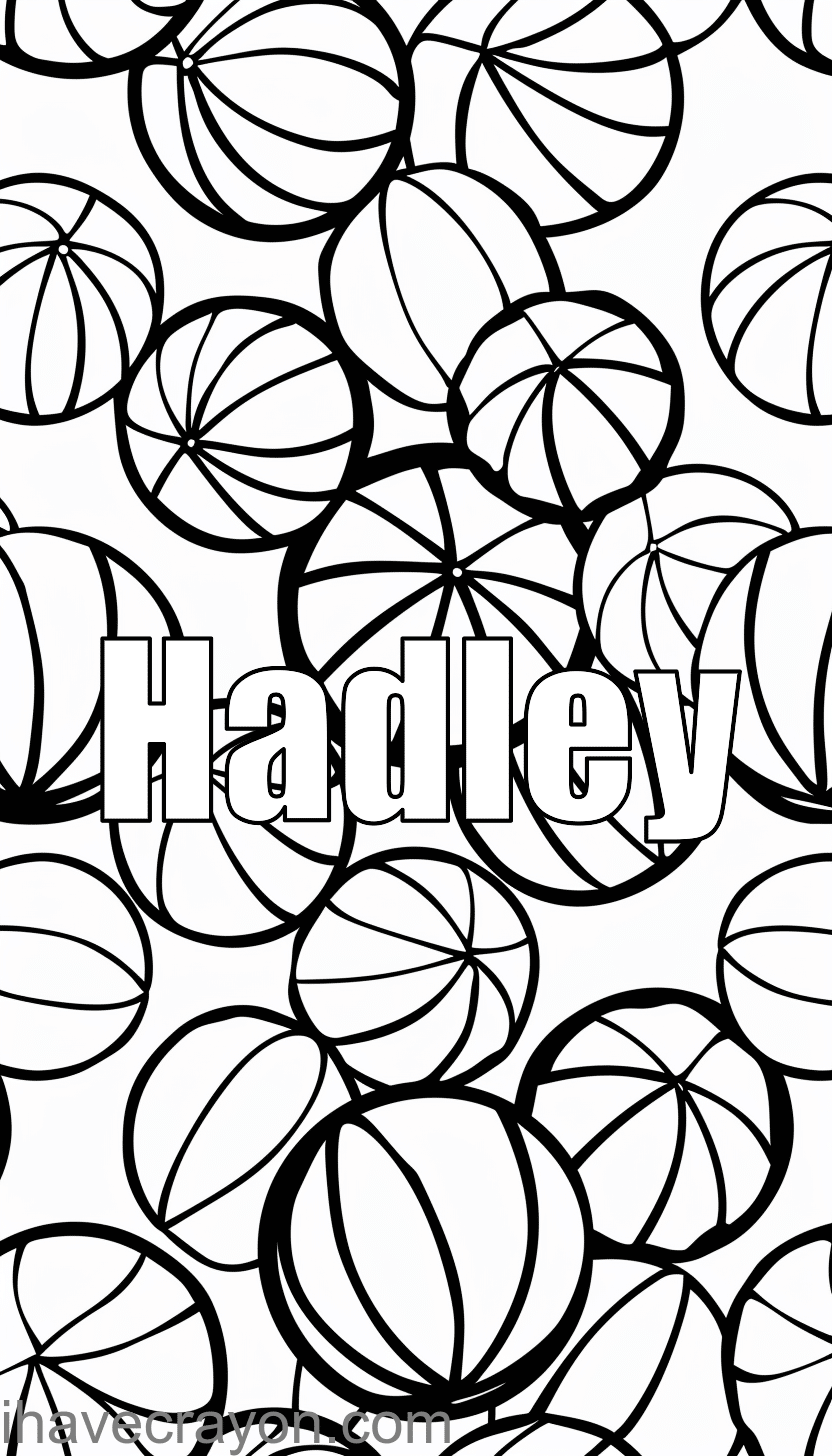 Hadley coloring page