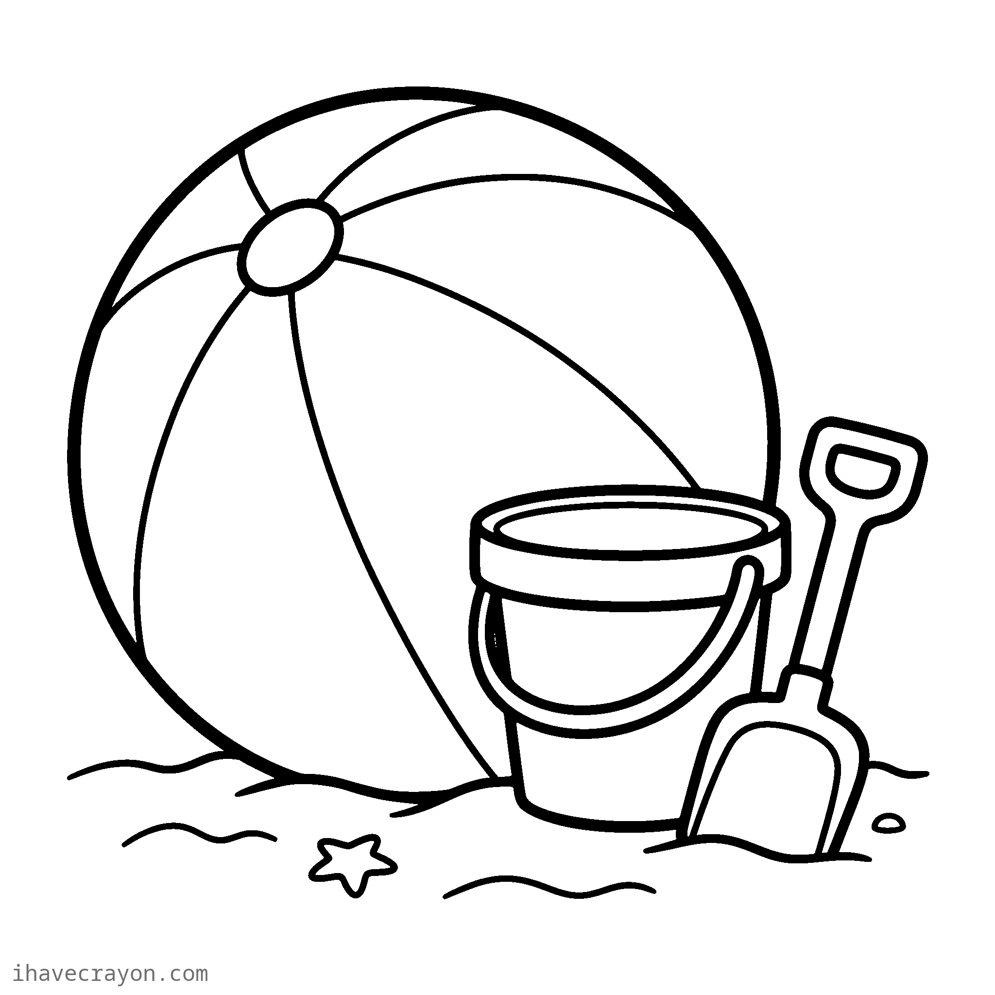 Ball Coloring Pages, sheet 1