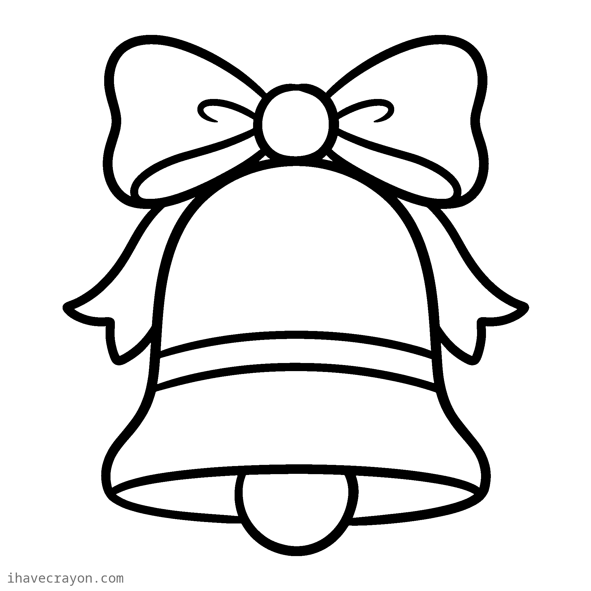 Easy Christmas Coloring Pages for Toddlers, sheet 1