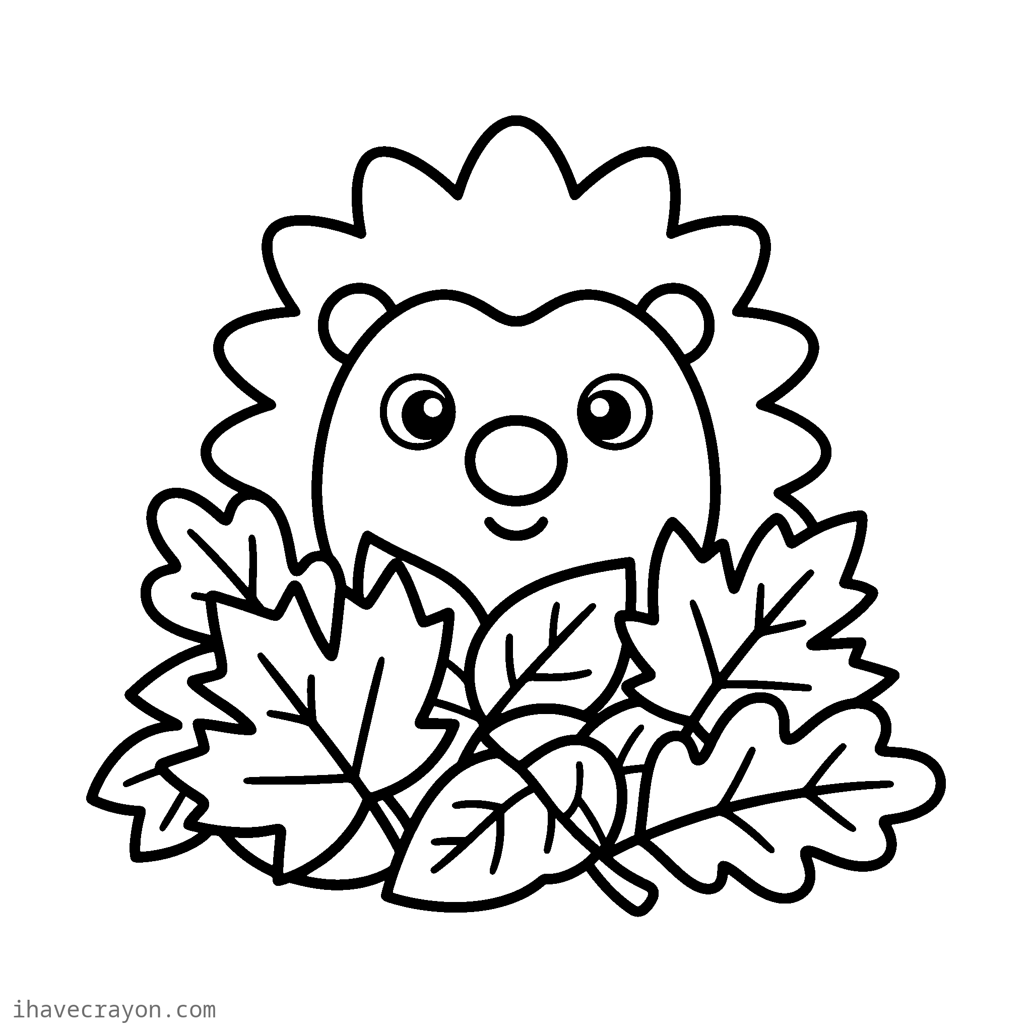 Fall Leaves Coloring Pages, sheet 1