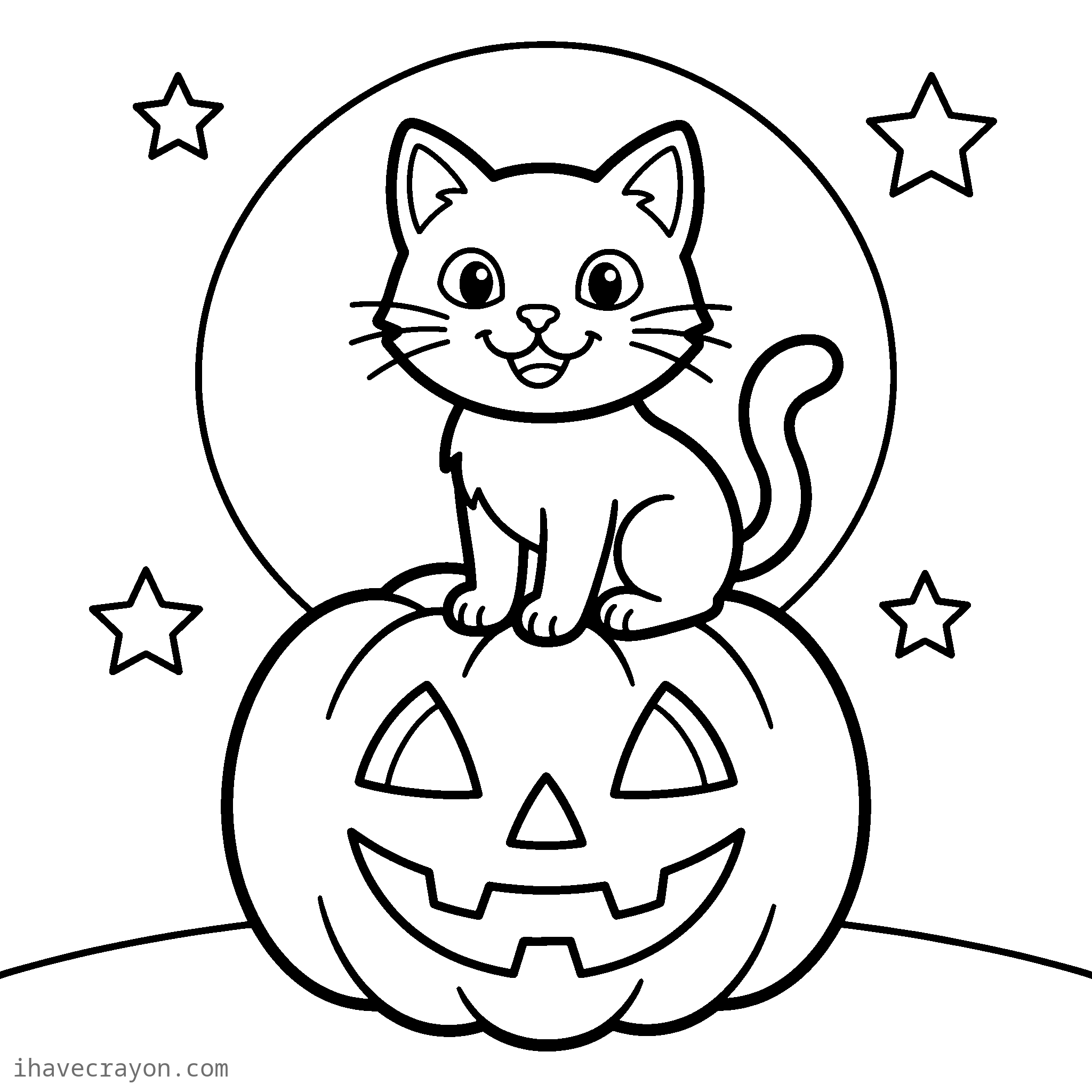 Halloween Coloring Pages, sheet 1